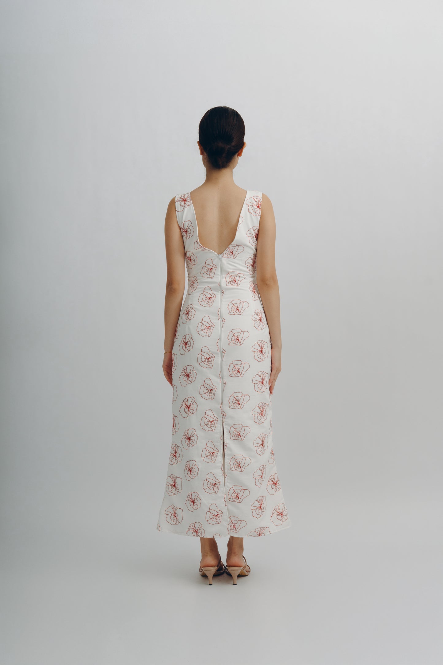 Katherine Dress in Gumamela
