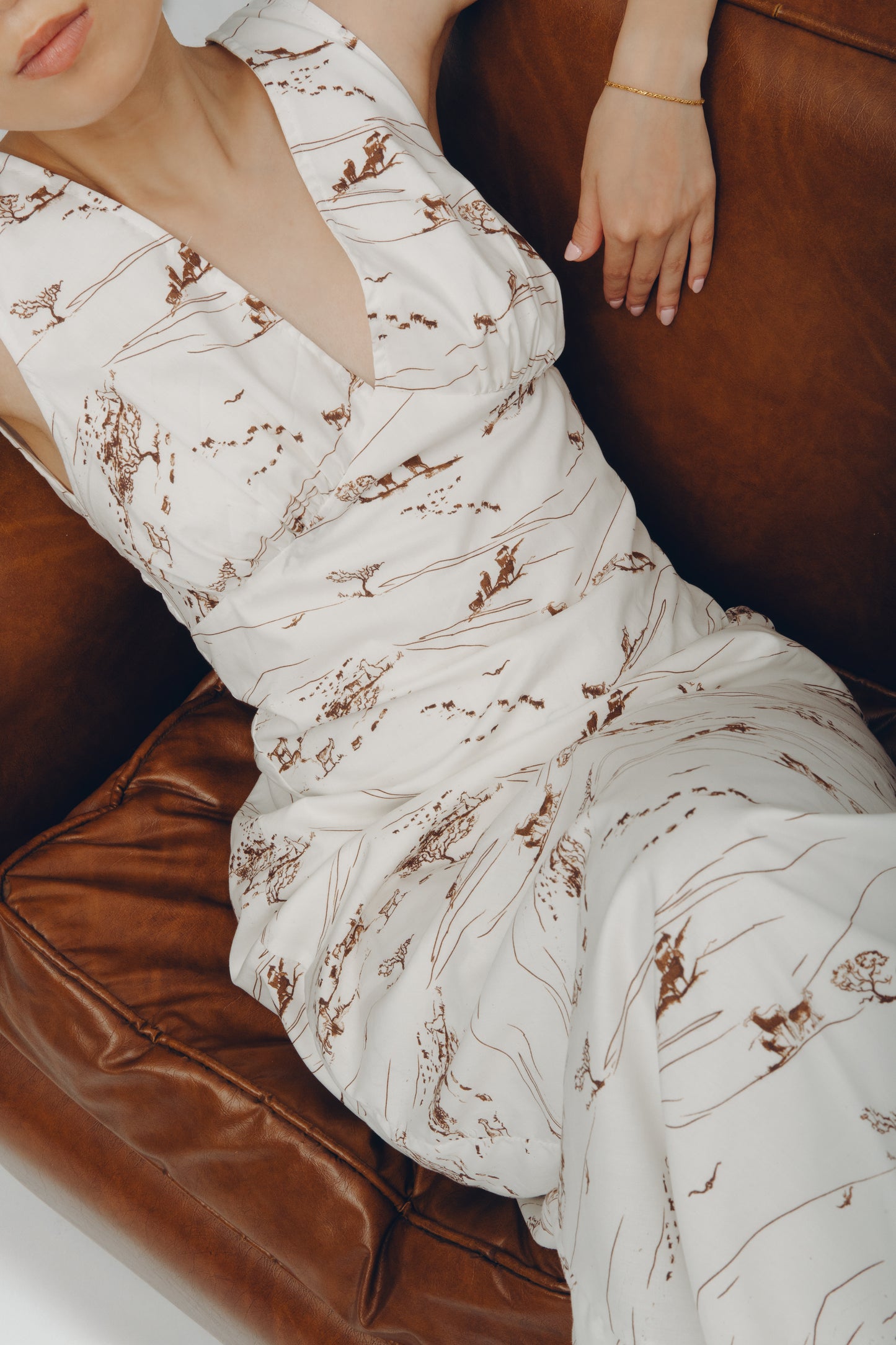 Katherine Dress in Safari