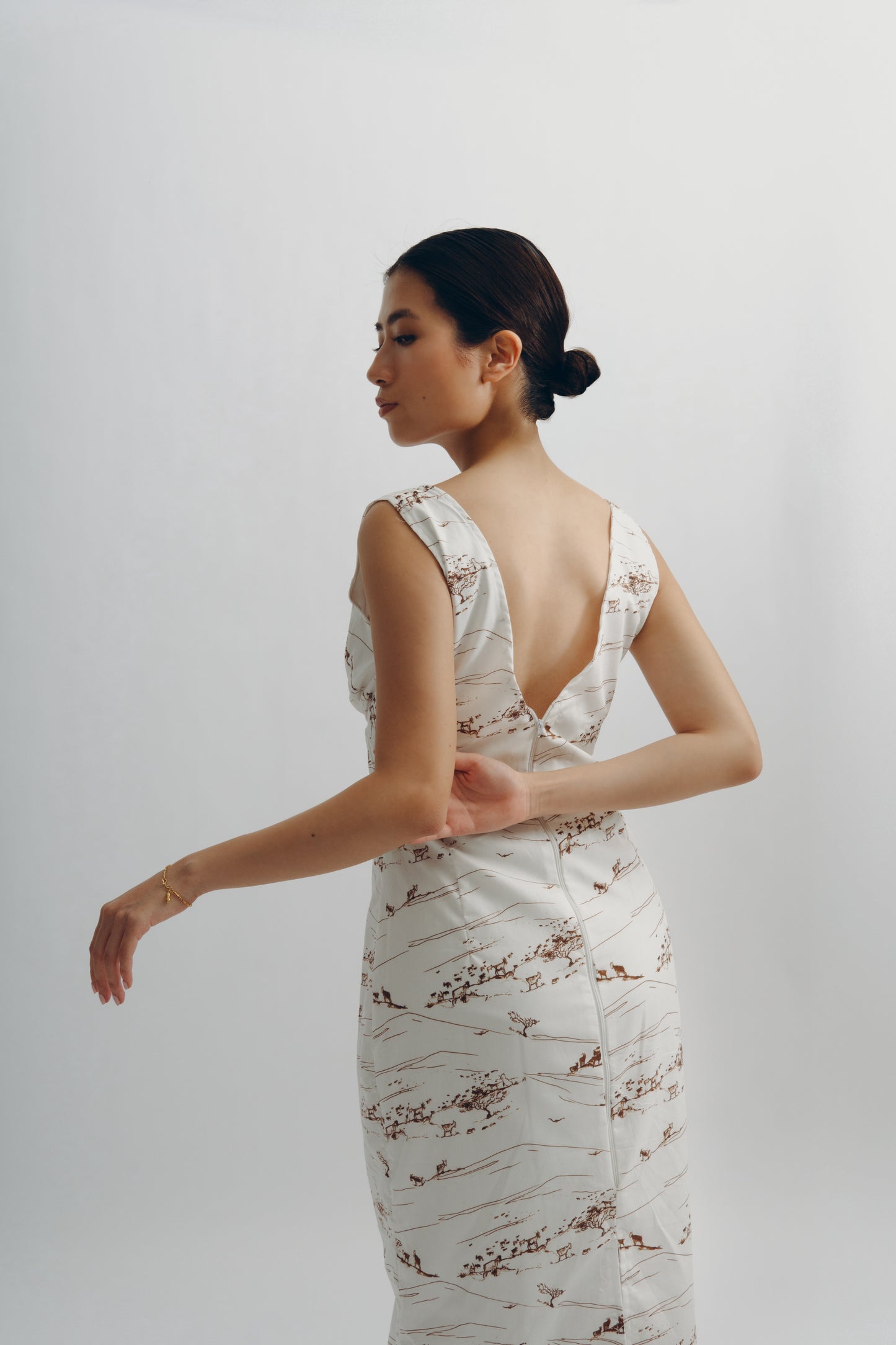 Katherine Dress in Safari