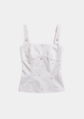 Cara Top in Ivory