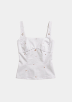 Cara Top in Opal