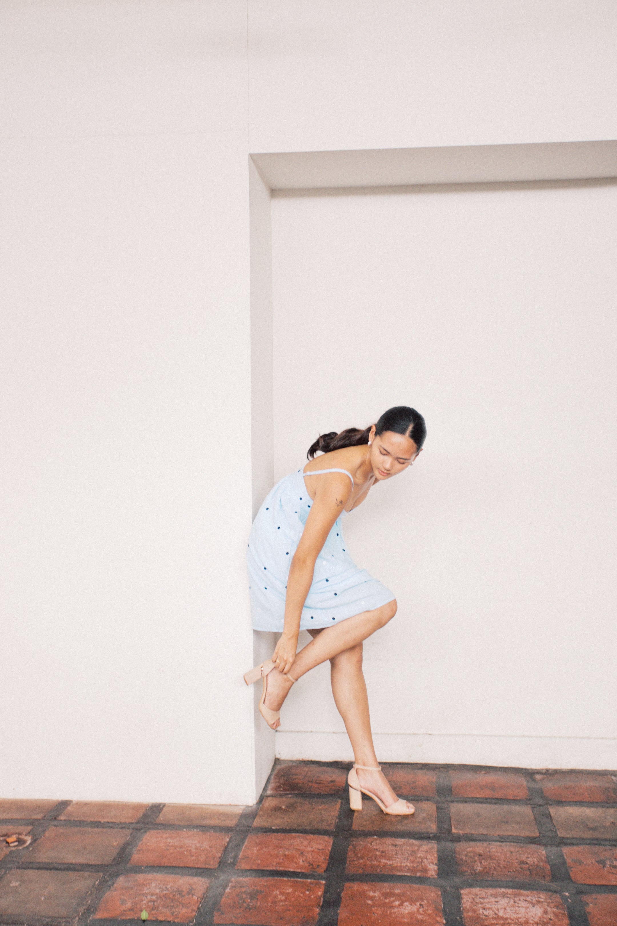Ari Dress in Cloud