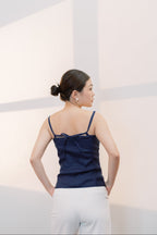 Mica Top in Indigo