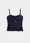 Mica Top in Midnight
