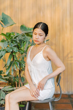 Ysabel Top in Ivory