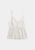 Ysabel Top in Ivory
