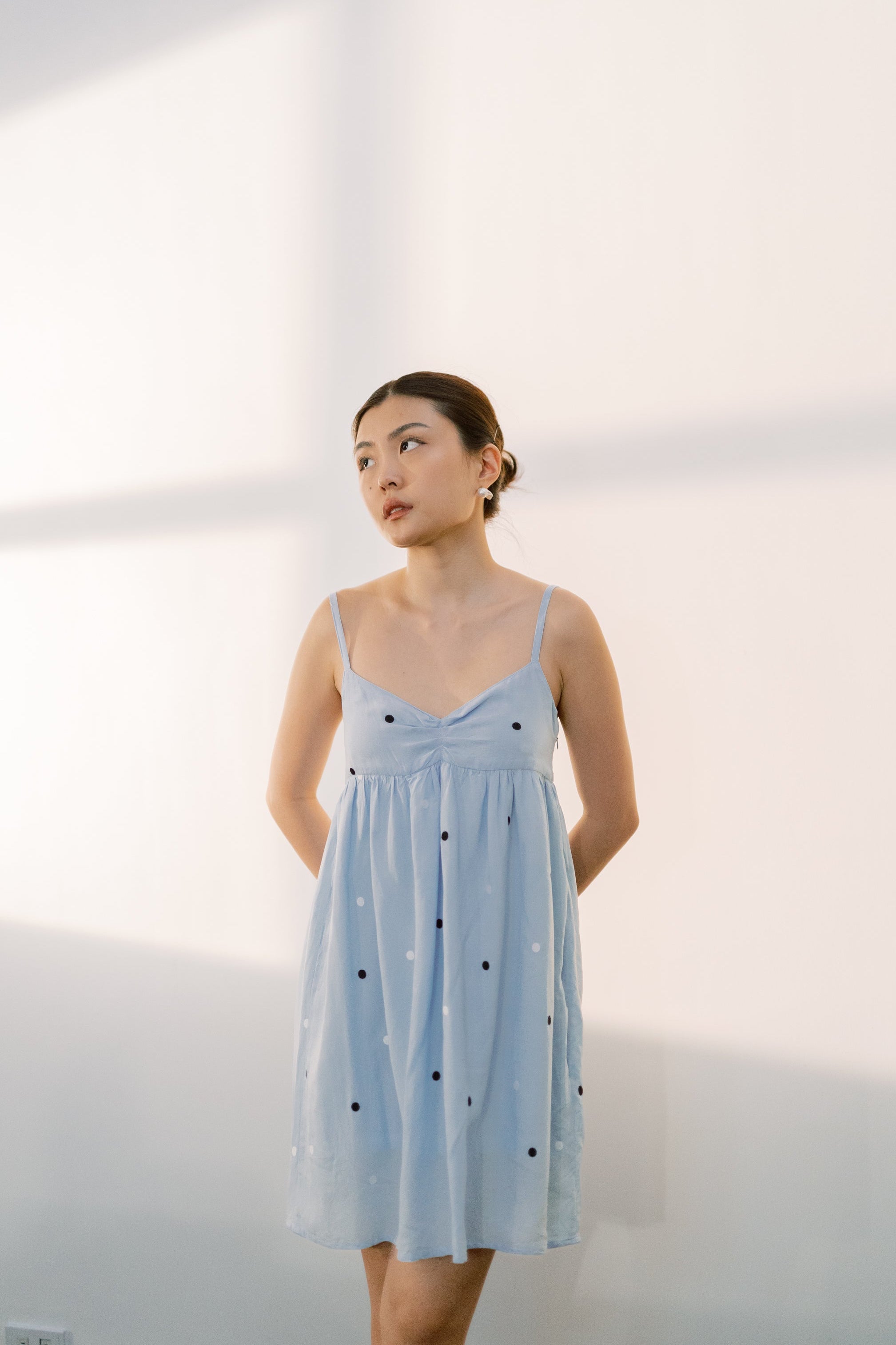 Ari Dress in Cloud – Dear Agatha