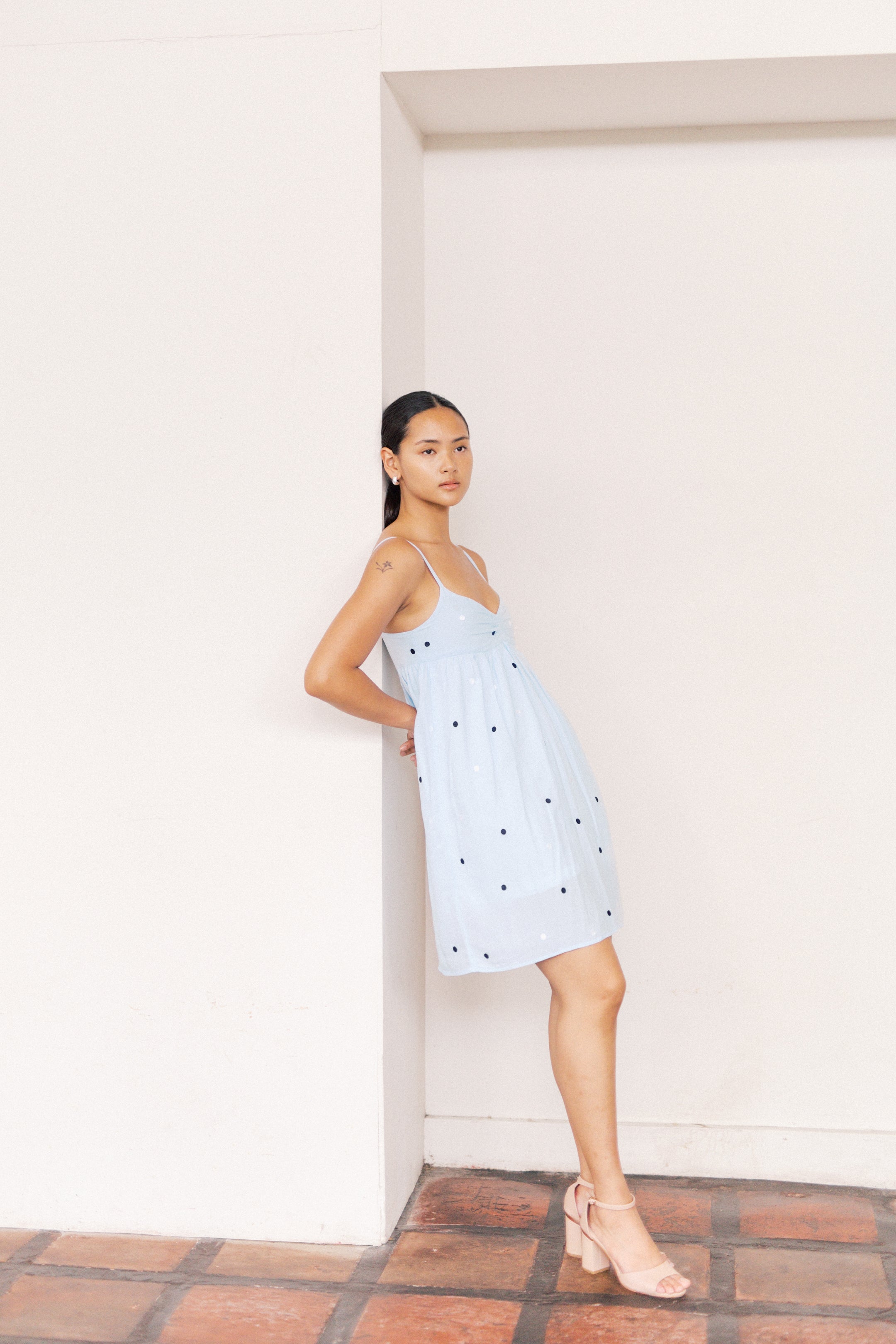 Ari Dress in Cloud