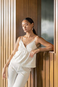 Ysabel Top in Ivory