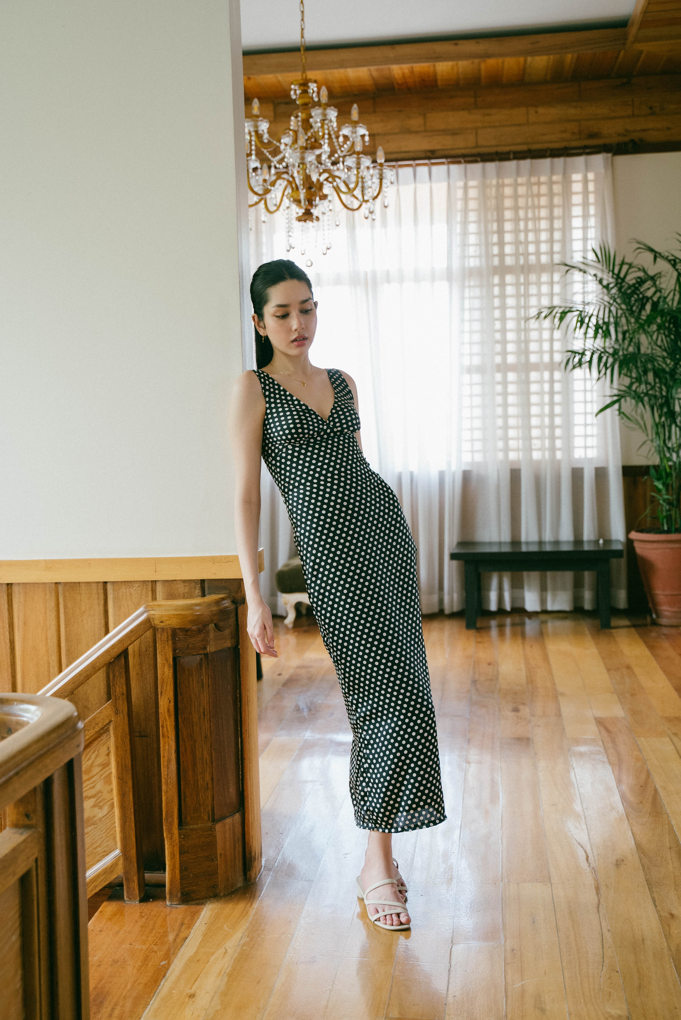 Katherine Dress in Polkadots