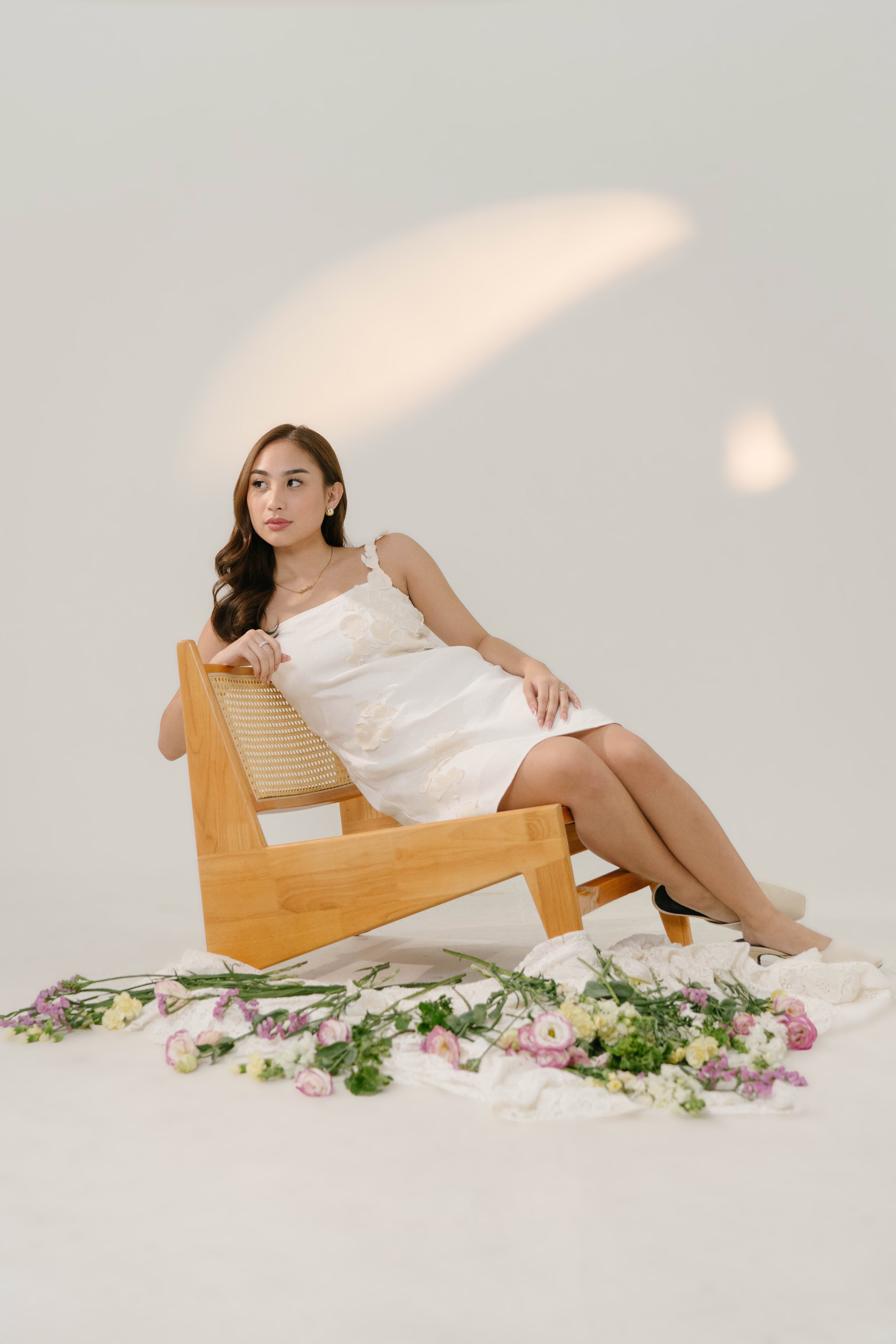 Monica Dress in Coastal