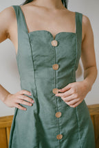 Sonia Midi Dress in Sage