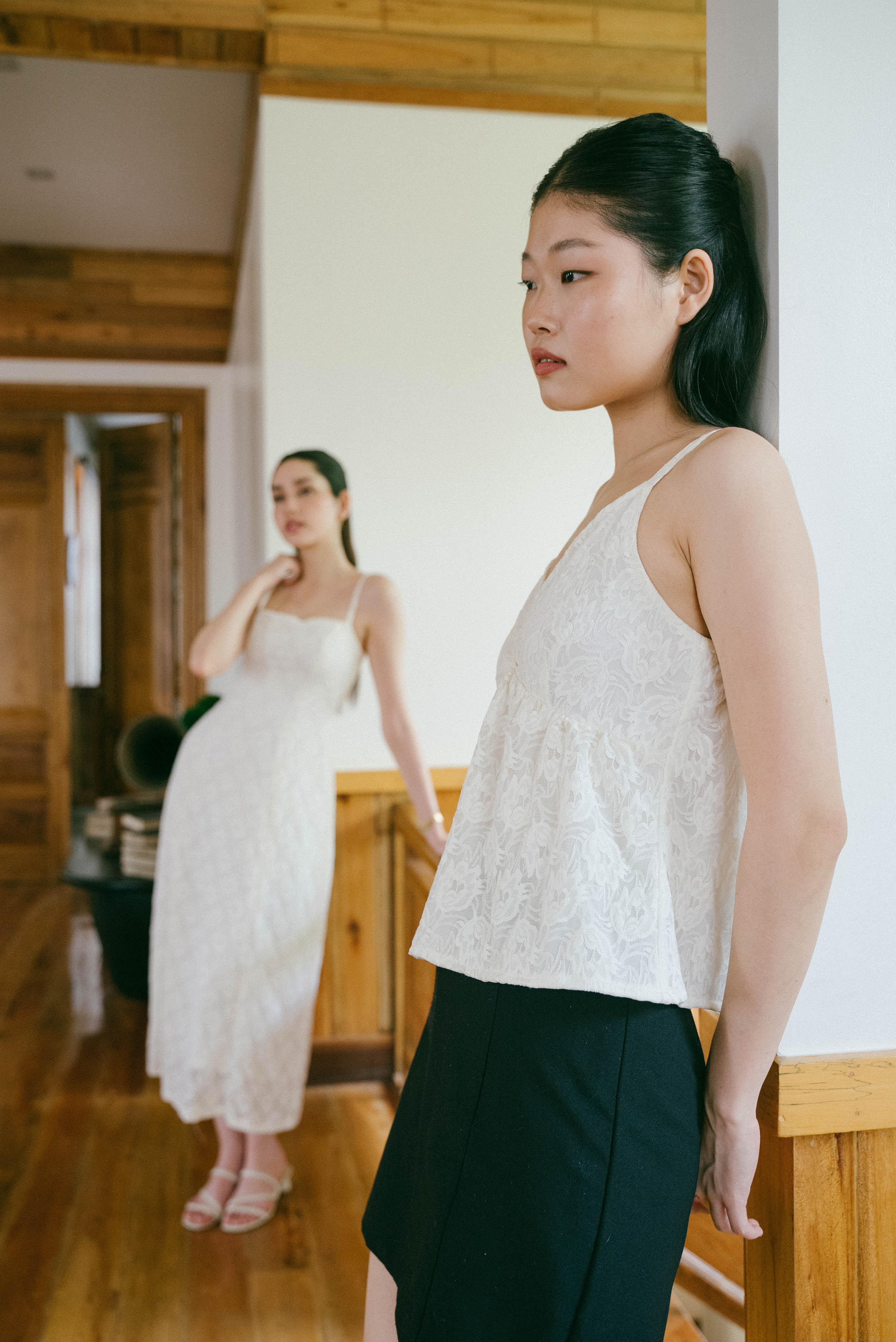 Gabby Dress in Chantilly