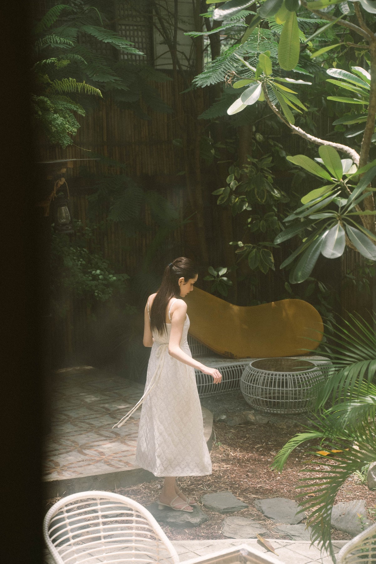 Gabby Dress in Chantilly