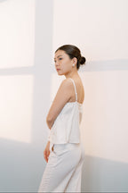 Ysabel Top in Ivory