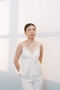 Ysabel Top in Ivory