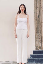 Mica Top in Ivory