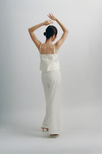 Ysabel Top in Ivory